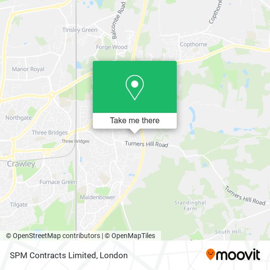 SPM Contracts Limited map