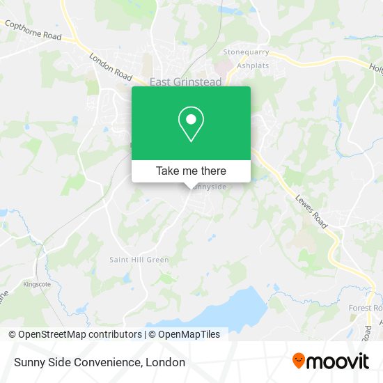 Sunny Side Convenience map