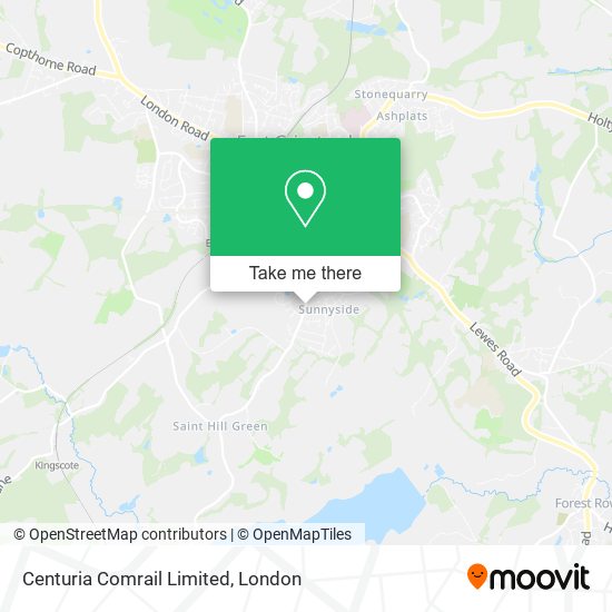 Centuria Comrail Limited map