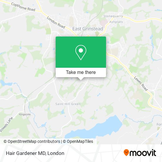 Hair Gardener MD map