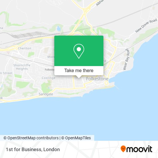 1st for Business map
