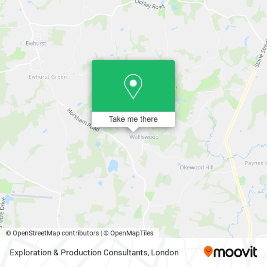 Exploration & Production Consultants map