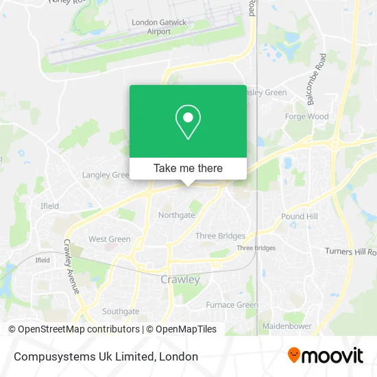 Compusystems Uk Limited map