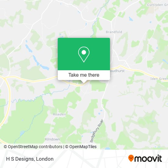 H S Designs map