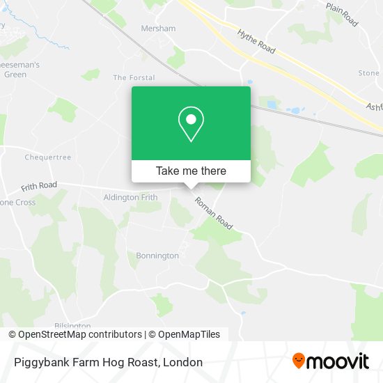 Piggybank Farm Hog Roast map