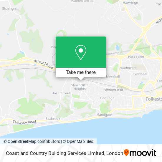 Coast and Country Building Services Limited map