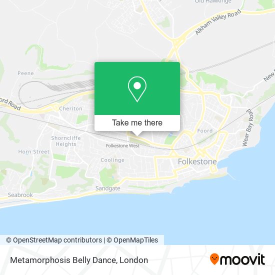 Metamorphosis Belly Dance map