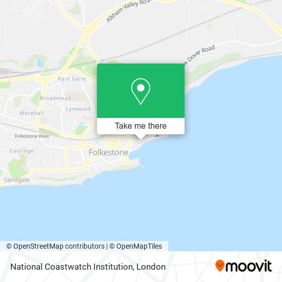 National Coastwatch Institution map