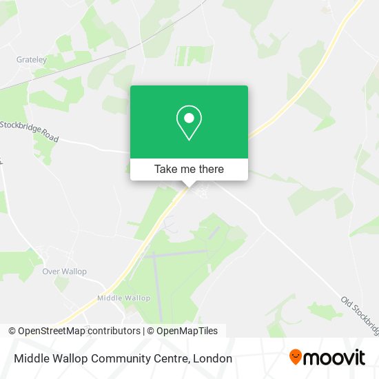 Middle Wallop Community Centre map
