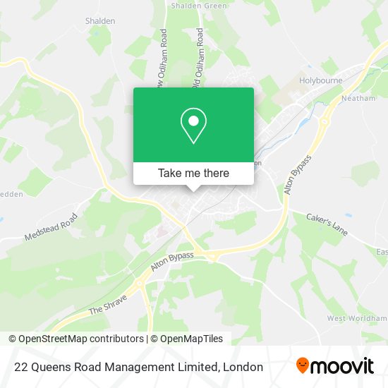 22 Queens Road Management Limited map