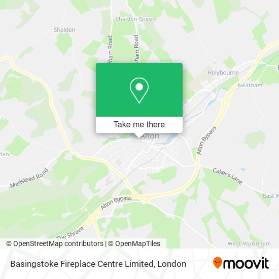 Basingstoke Fireplace Centre Limited map