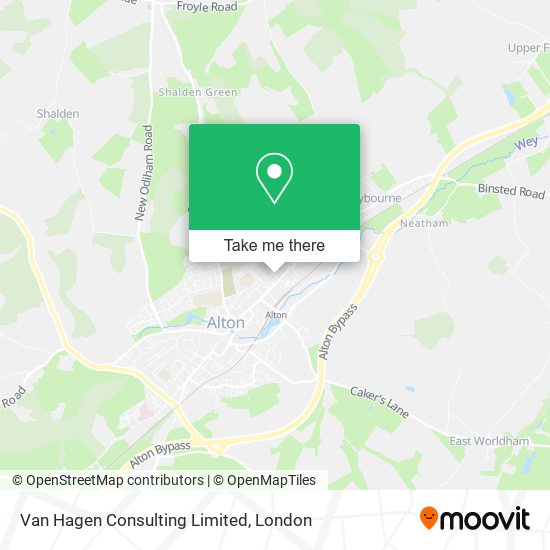 Van Hagen Consulting Limited map