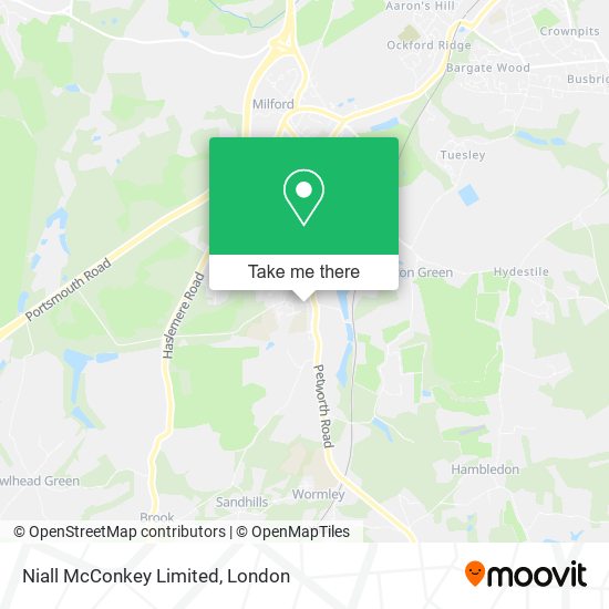 Niall McConkey Limited map