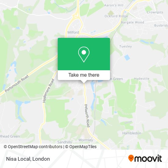 Nisa Local map