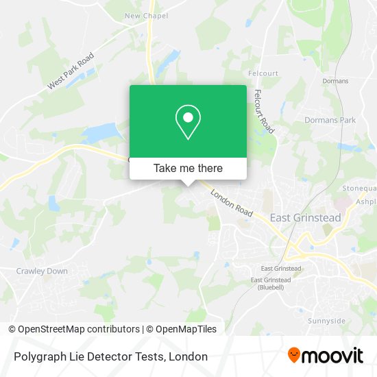 Polygraph Lie Detector Tests map