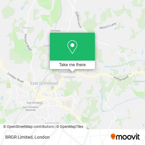 BRGR Limited map