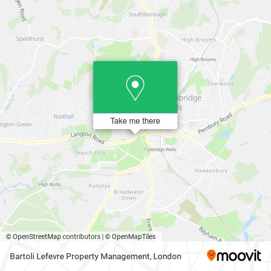 Bartoli Lefevre Property Management map