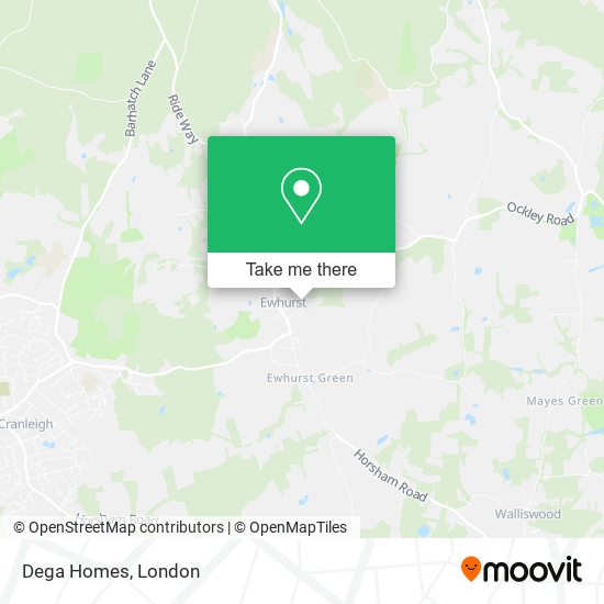Dega Homes map