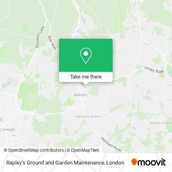 Rapley's Ground and Garden Maintenance map