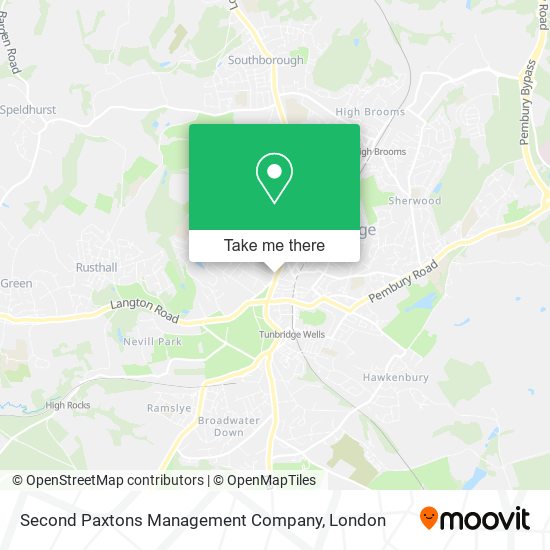 Second Paxtons Management Company map