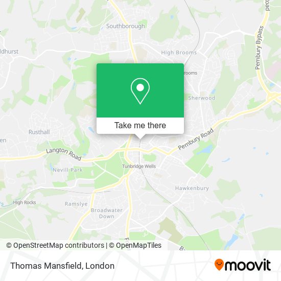 Thomas Mansfield map