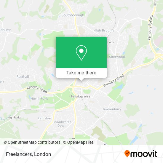 Freelancers map