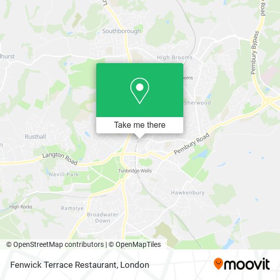 Fenwick Terrace Restaurant map