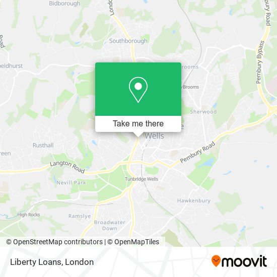 Liberty Loans map