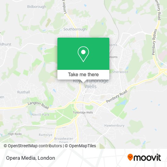 Opera Media map