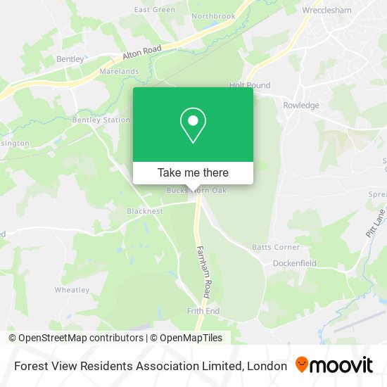 Forest View Residents Association Limited map