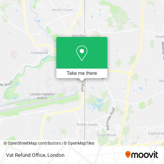Vat Refund Office map