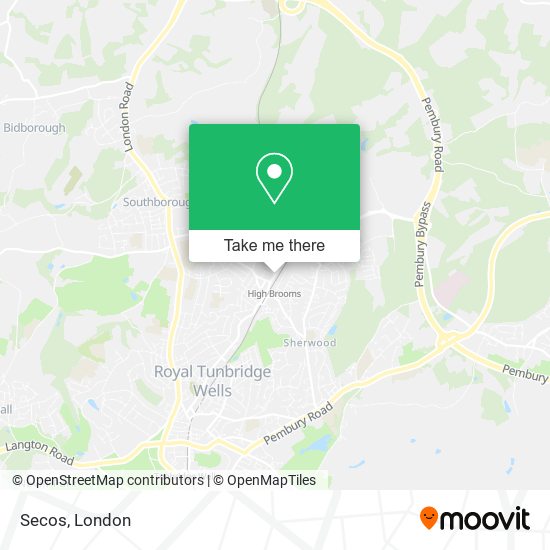 Secos map