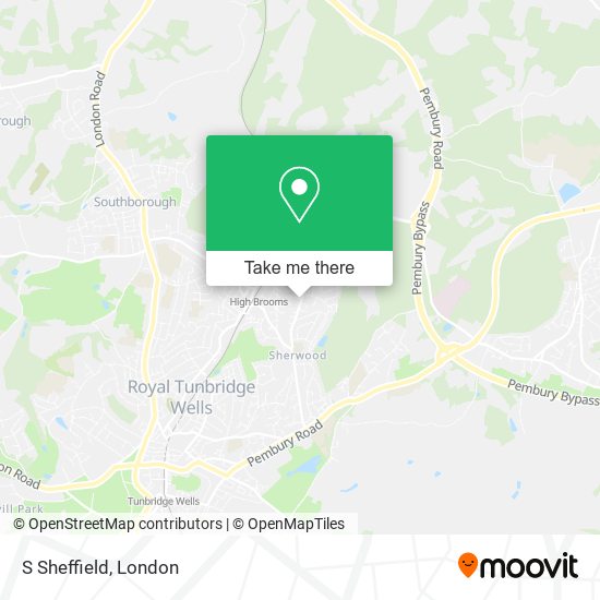 S Sheffield map