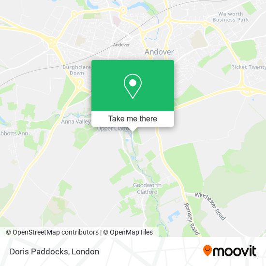 Doris Paddocks map