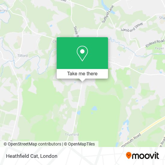 Heathfield Cat map