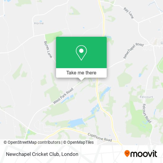 Newchapel Cricket Club map
