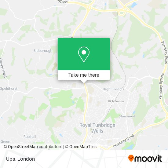 Ups map