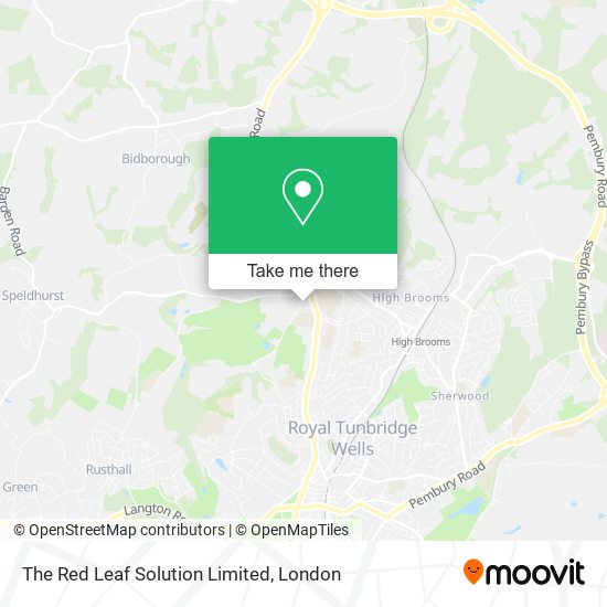 The Red Leaf Solution Limited map