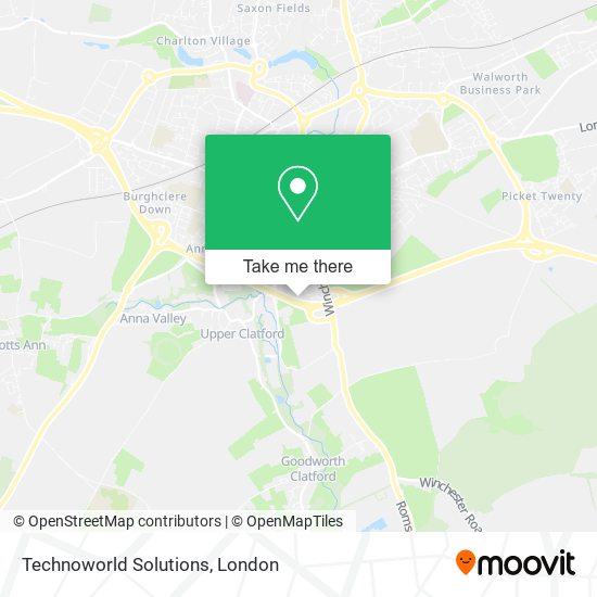 Technoworld Solutions map