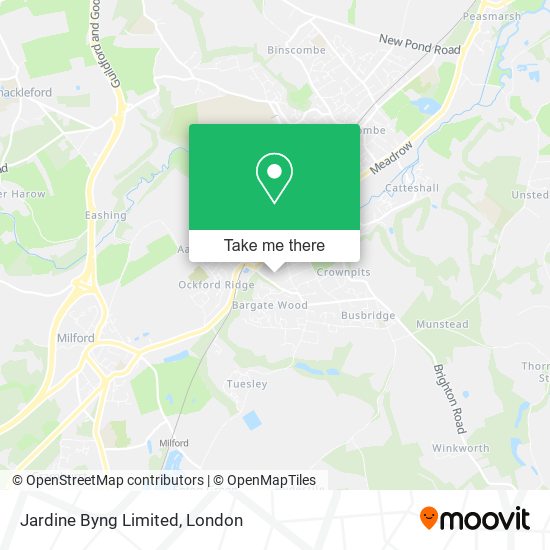 Jardine Byng Limited map