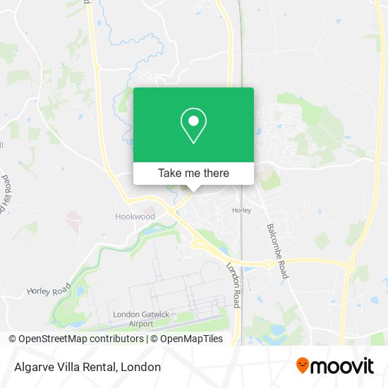 Algarve Villa Rental map