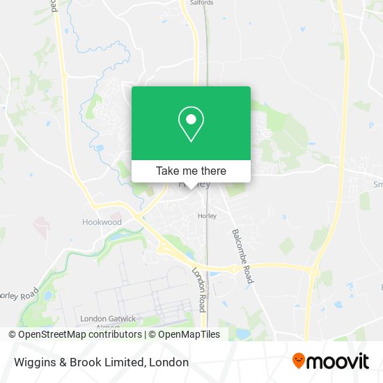 Wiggins & Brook Limited map