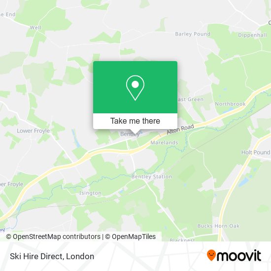 Ski Hire Direct map