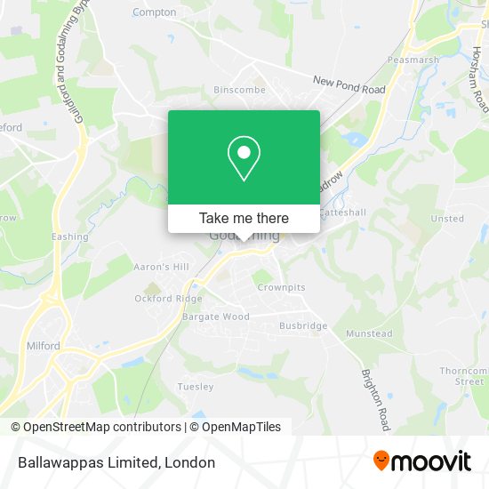 Ballawappas Limited map
