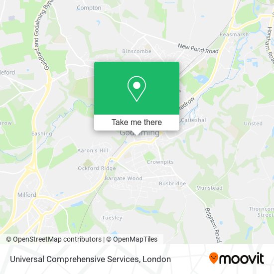 Universal Comprehensive Services map