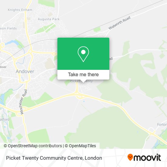Picket Twenty Community Centre map