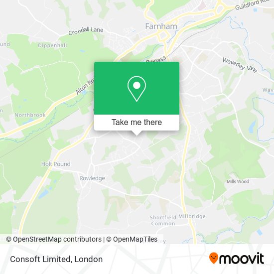 Consoft Limited map
