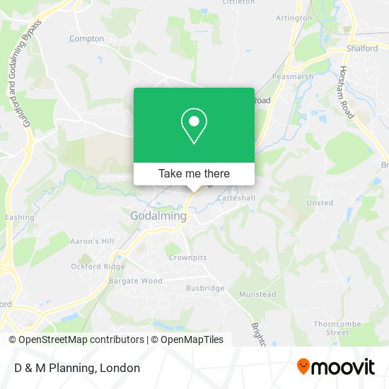 D & M Planning map