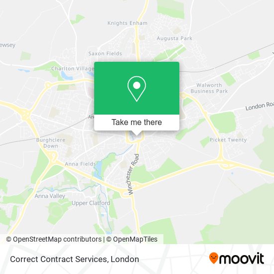 Correct Contract Services map