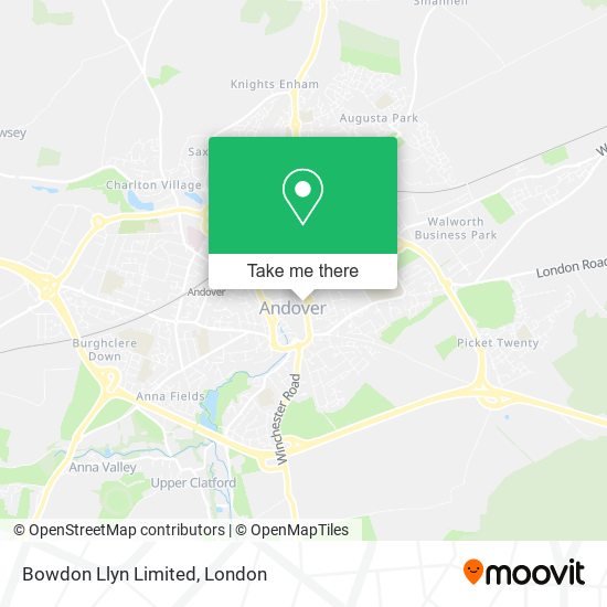 Bowdon Llyn Limited map